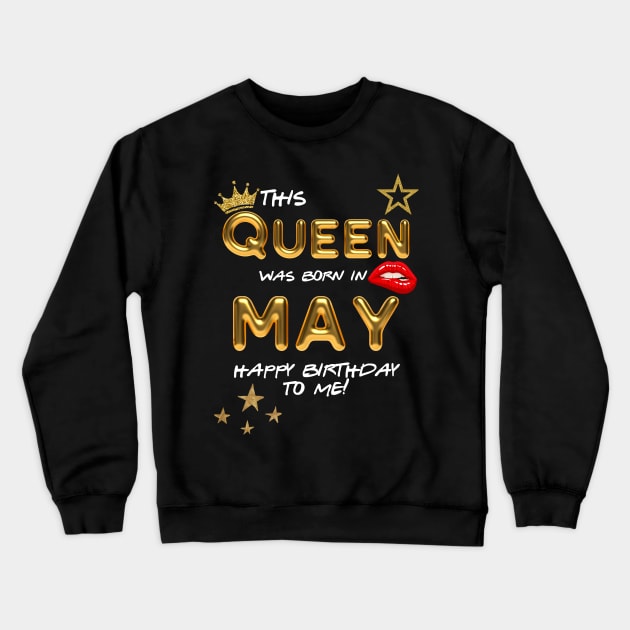 May Birthday Crewneck Sweatshirt by Xtian Dela ✅